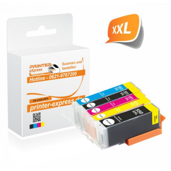Printer-Express 5er Set Druckerpatronen ersetzen PGI-550,...