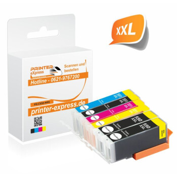Printer-Express 6er Set Druckerpatronen ersetzen PGI-550,...