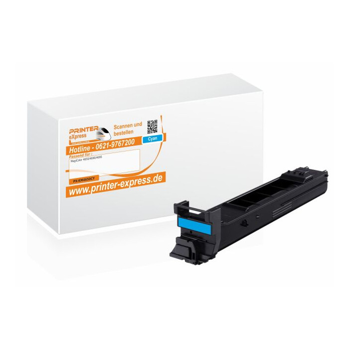 Toner alternativ zu Konica Minolta A0DK452, A0DK451, 4650 für Minolta Drucker cyan