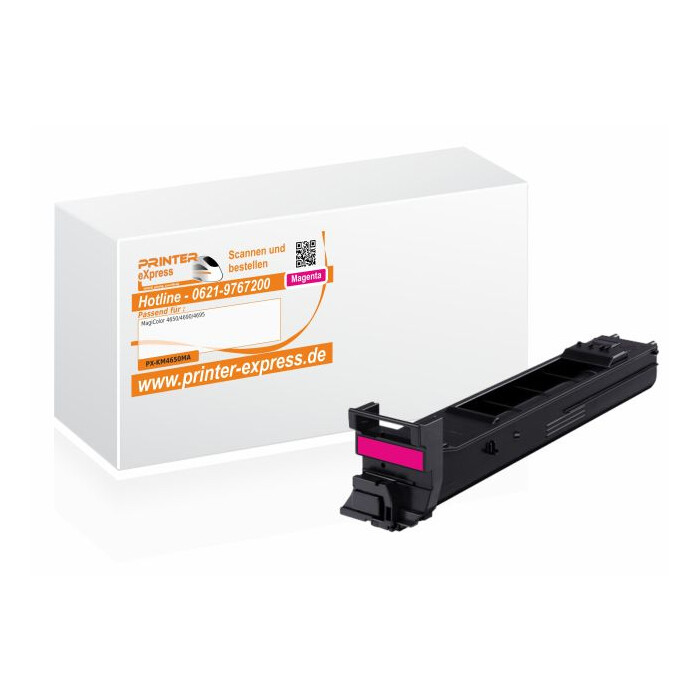 Toner alternativ zu Konica Minolta A0DK352, A0DK351, 4650 für Minolta Drucker magenta