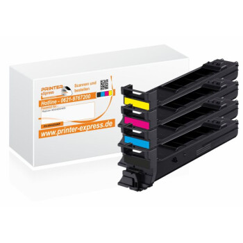 Toner 4er Set alternativ zu Konica Minolta 4650 für...