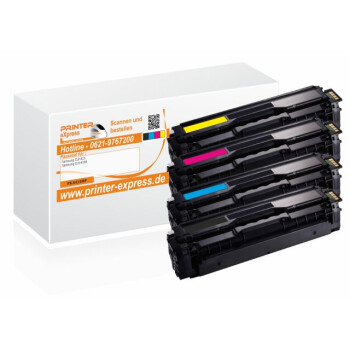 Toner 4er Set ersetzt Samsung CLP-415, CLP415 für...