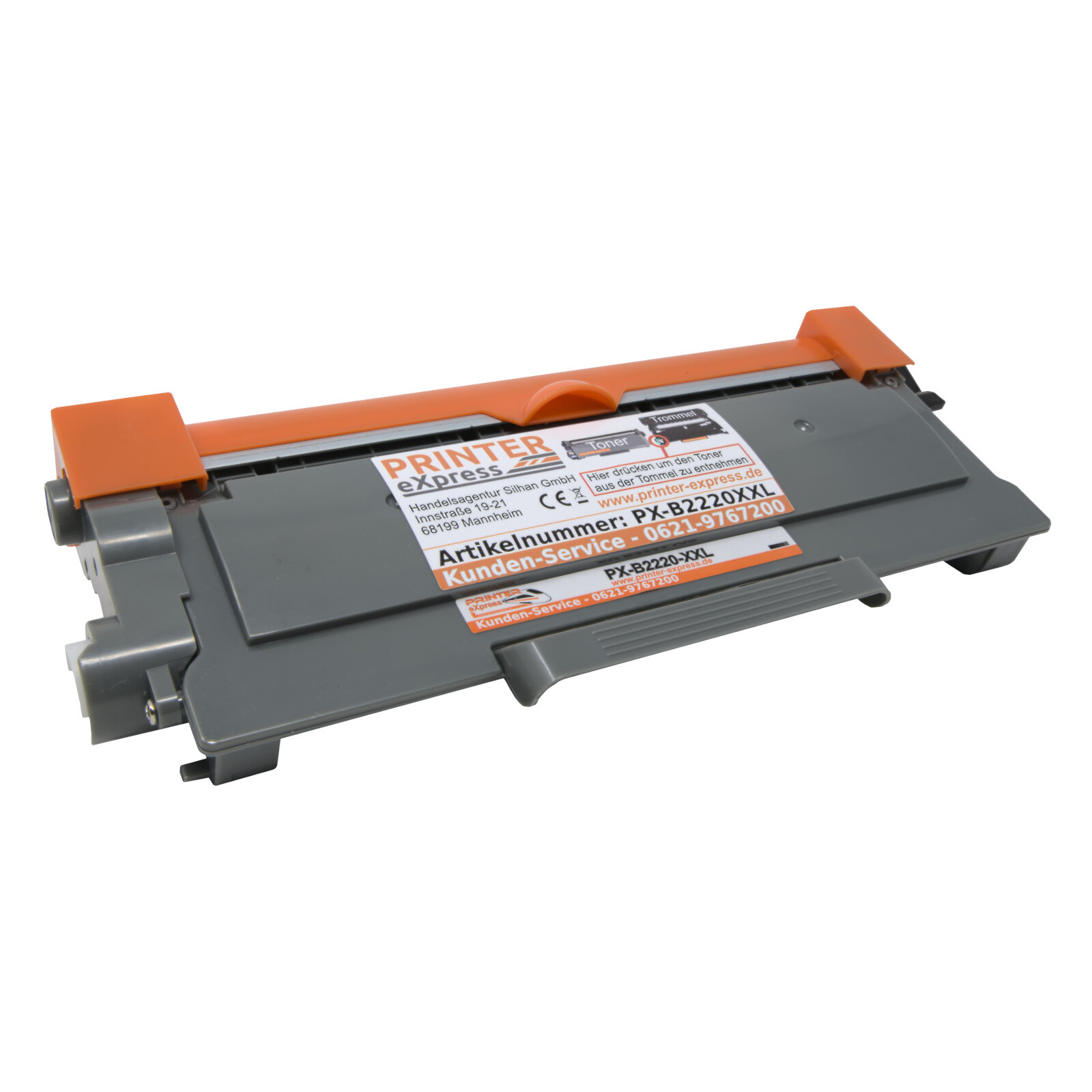 2x Toner Spar Set Kompatibel für Brother Fax 2845 TN-2220 Schwarz 2600 S