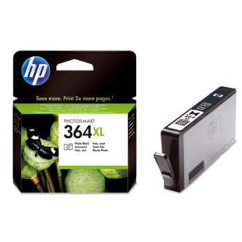 HP 364 BK XL Druckerpatrone photo-black CB322EE