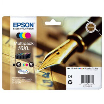 Epson T1636, 16XL 4er Set DURABrite Druckerpatronen