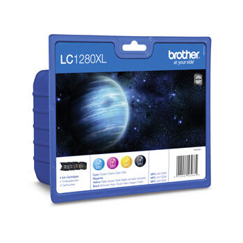 Brother Value Pack LC-1280, LC1280 4er Set Tintenpatronen