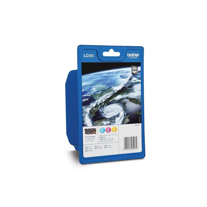 Brother Multipack  LC985, LC-985 3 Tintenpatronen