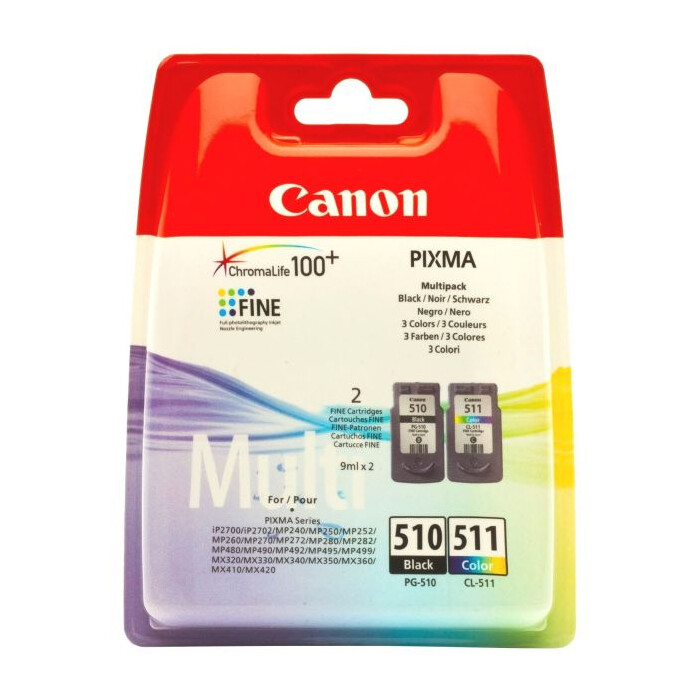 Canon Multipack color 2970B010 PG-510 + CL-511