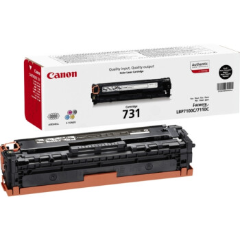 ORIGINAL Canon Toner schwarz 731 BK 6272B002