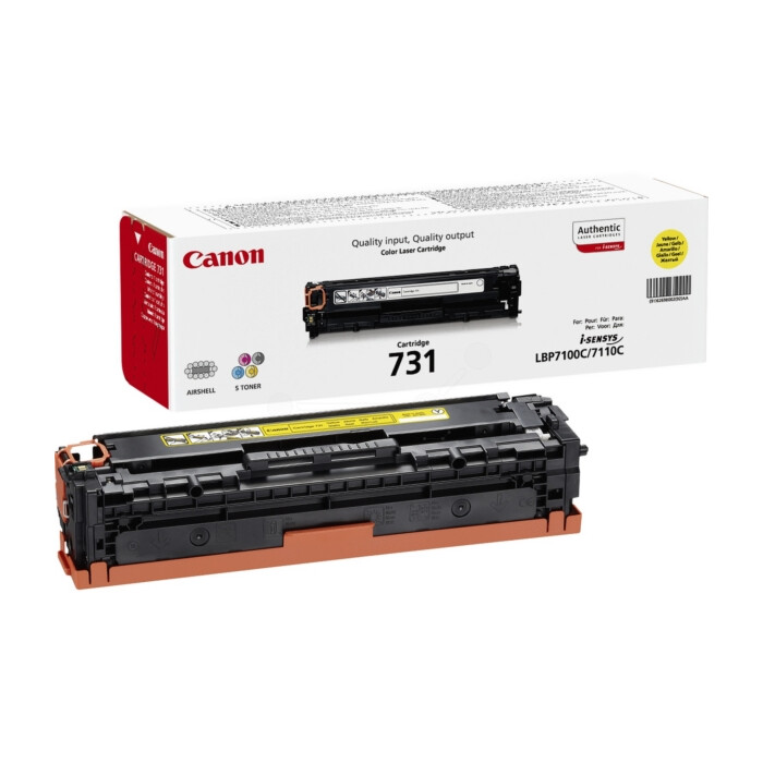 ORIGINAL Canon Toner gelb 731 Y 6269B002