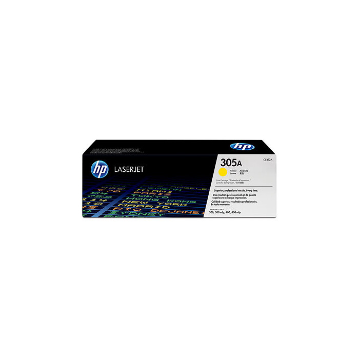 ORIGINAL HP Toner gelb CE412A 305A